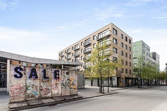 Sentral 2-roms selveier på 37 m² i 3. etg, med sørvendt luftebalkong | Felles takterrase | Heis | Lave felleskostnader